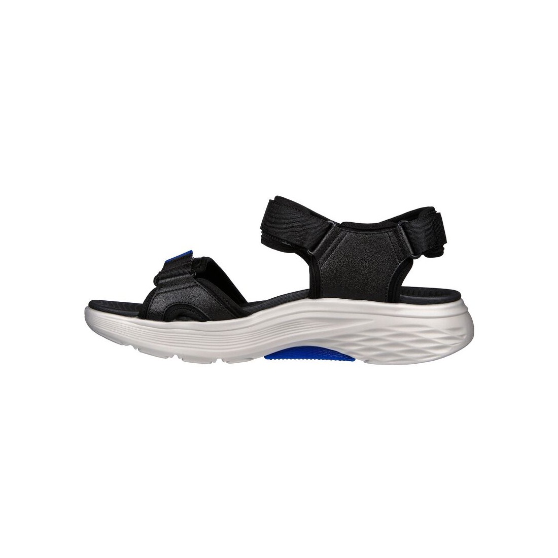 Dép Sandal Skechers Max Cushioning Arch Fit Prime - Archee Nam Đen Xanh