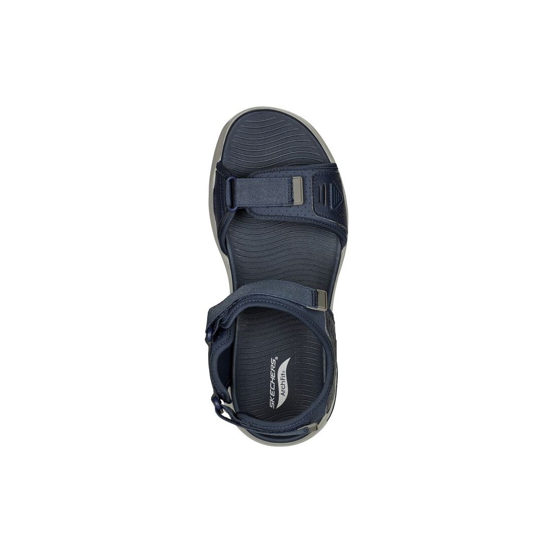 Dép Sandal Skechers Max Cushioning Arch Fit Prime - Archee Nam Xanh Navy