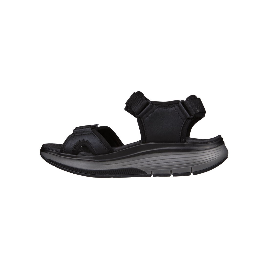 Dép Sandal Skechers Go Walk Workout Walker Sandal Nam Đen