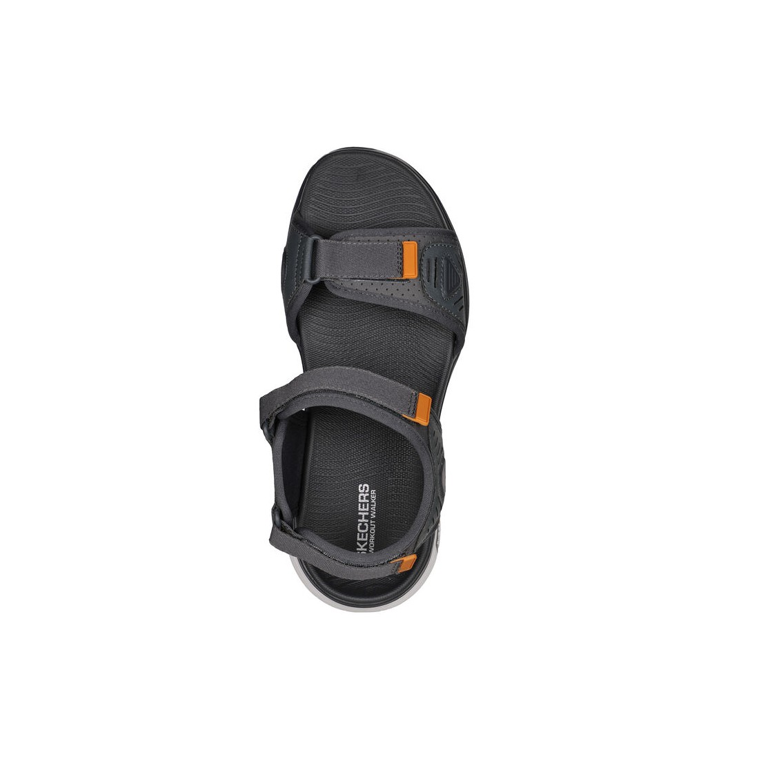 Dép Sandal Skechers Go Walk Workout Walker Sandal Nam Xám