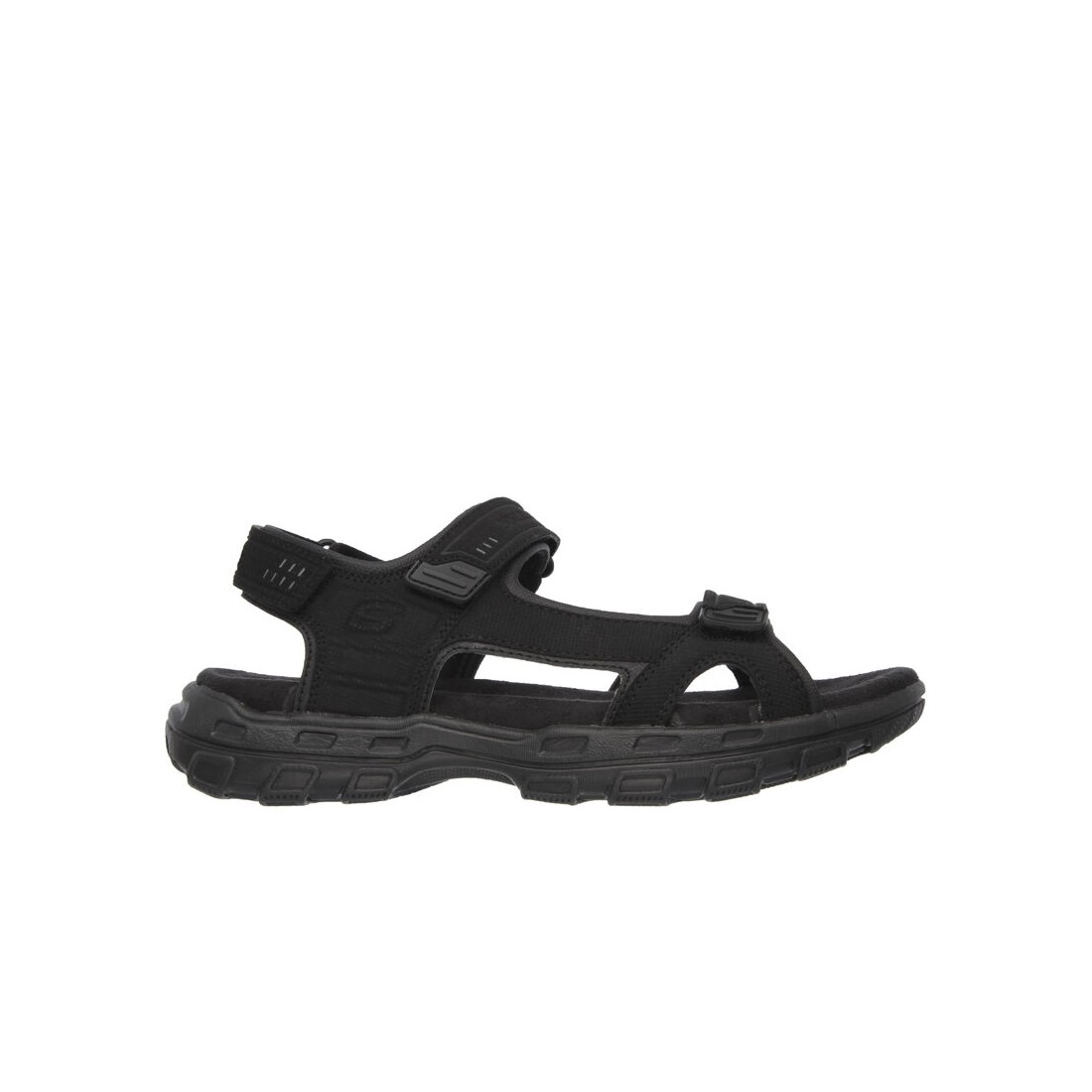 Dép Sandal Skechers Relaxed Fit: Conner - Louden Nam Đen