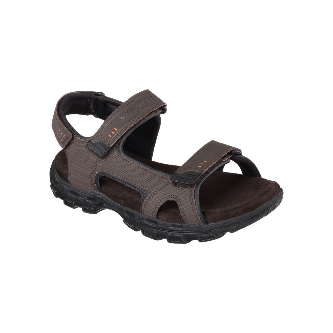 Dép Sandal Skechers Relaxed Fit: Conner - Louden Nam Nâu