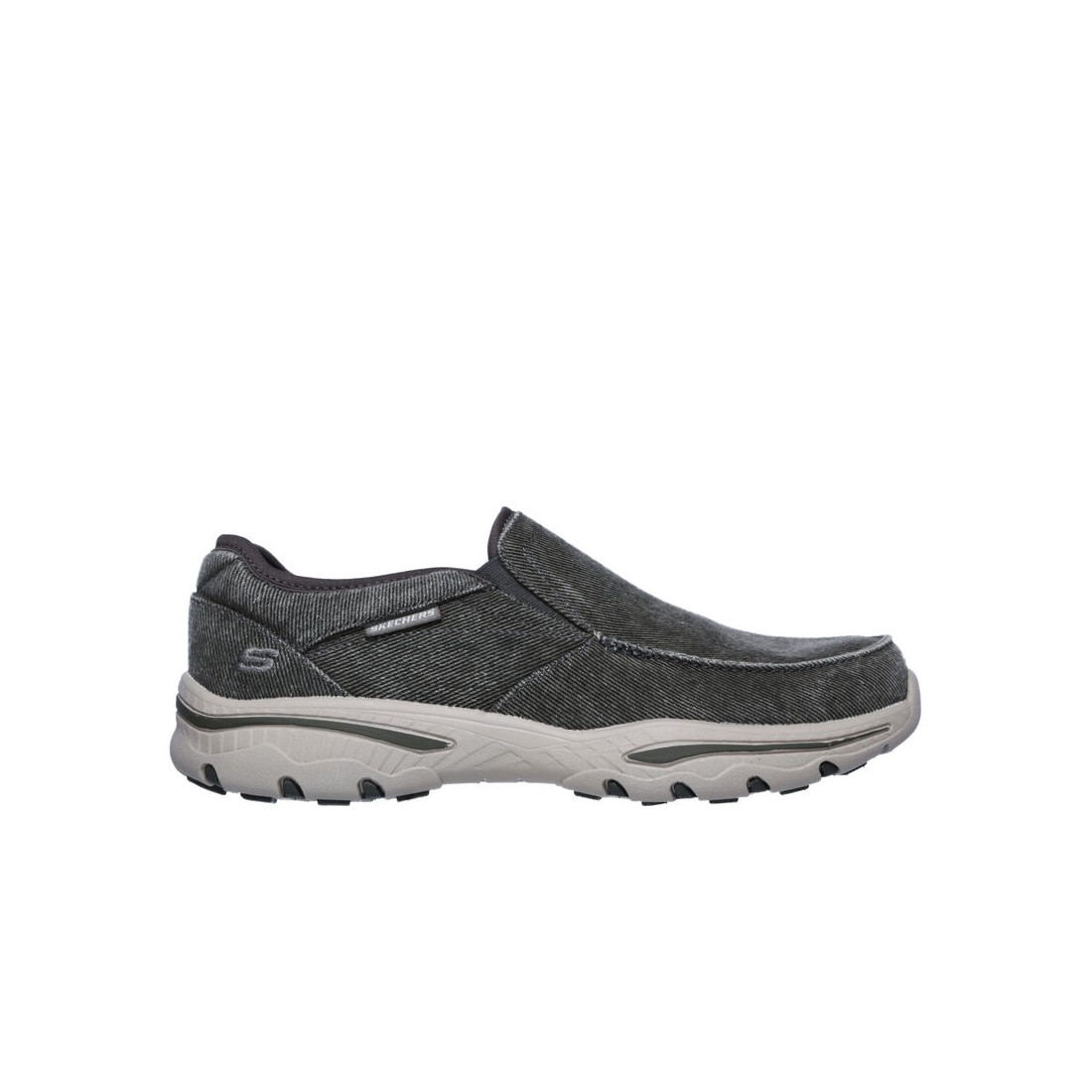 Giày Skechers Relaxed Fit: Creston - Moseco Nam Xám