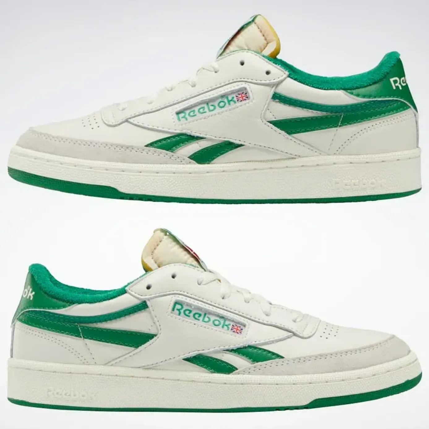 Giày Reebok Club C Revenge Vintage Shoes Nam Trắng Xanh Lá