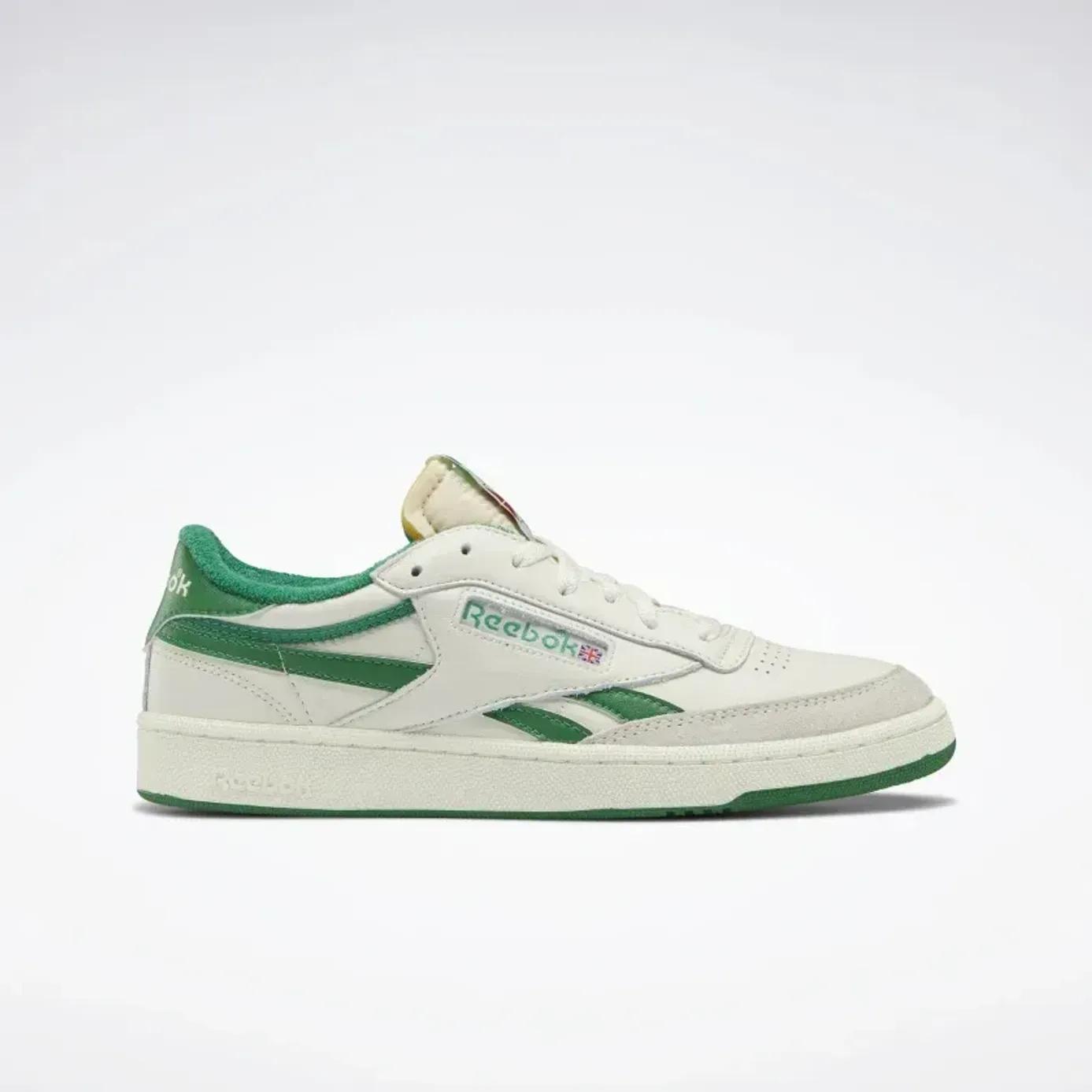 Giày Reebok Club C Revenge Vintage Shoes Nam Trắng Xanh Lá