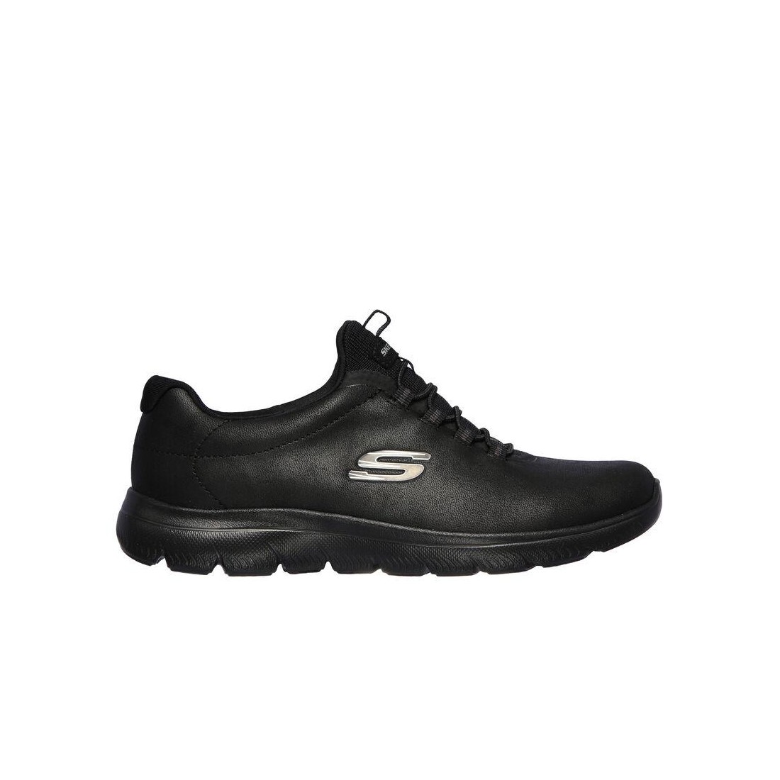 Giày Skechers Summits - Oh So Smooth Nữ Đen