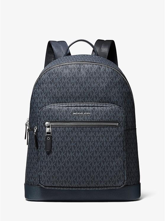 Túi Michael Kors Hudson Logo Backpack Nam Xanh Dương