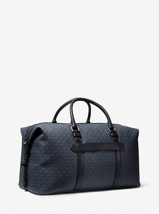 Túi Michael Kors Hudson Logo Weekender Bag Nam Xanh Dương