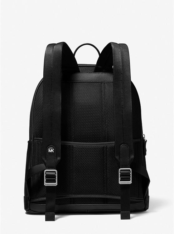 Túi Michael Kors Hudson Slim Pebbled Leather Backpack Nam Đen