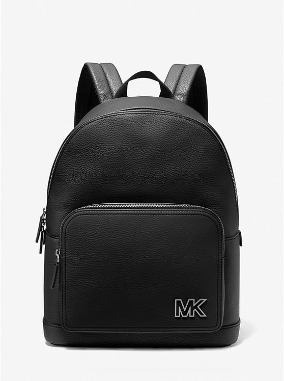 Túi Michael Kors Cooper Pebbled Leather Backpack Nam Đen