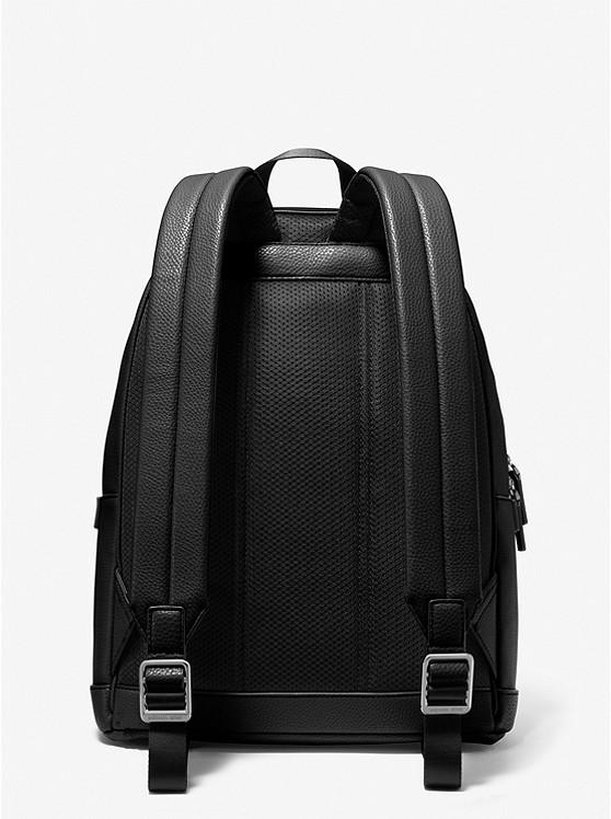 Túi Michael Kors Cooper Pebbled Leather Backpack Nam Đen