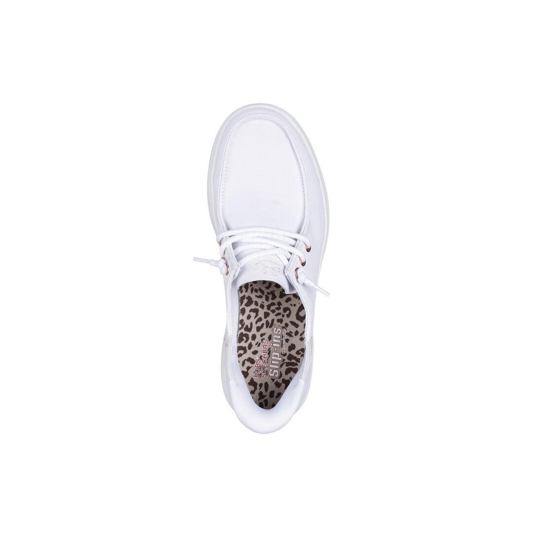 Giày Skechers Slip-Ins: Bobs Skip Cute - Spot Twist Nữ Trắng