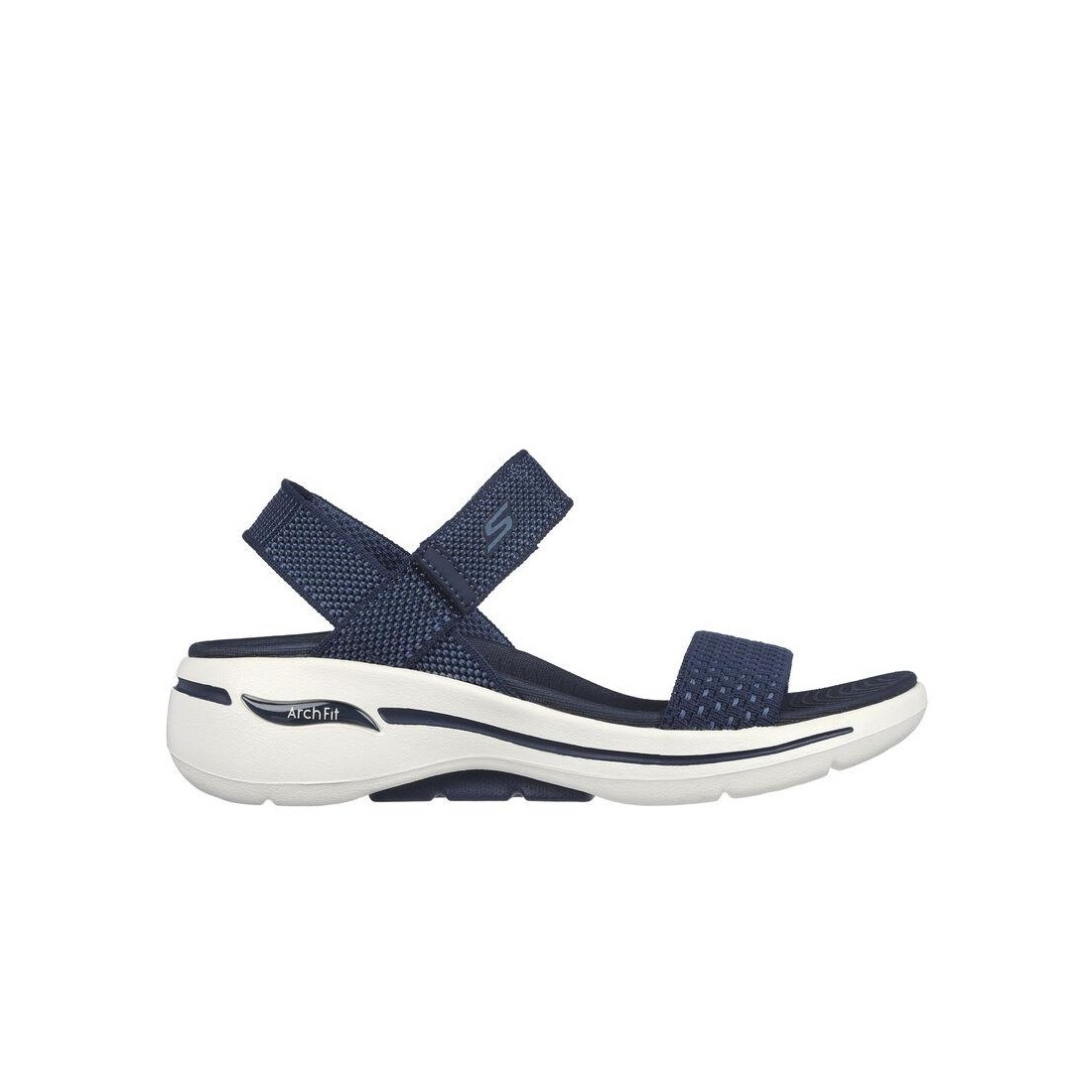 Giày Skechers Go Walk Arch Fit Sandal - Polished Nữ Xanh Navy