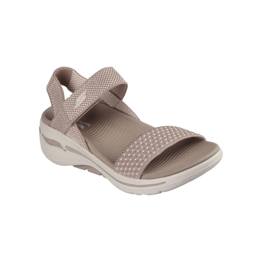 Giày Skechers Go Walk Arch Fit Sandal - Polished Nữ Hồng