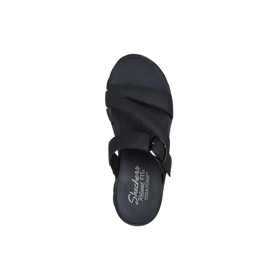 Dép Skechers Relaxed Fit: Easy Going - Slide On By Nữ Đen