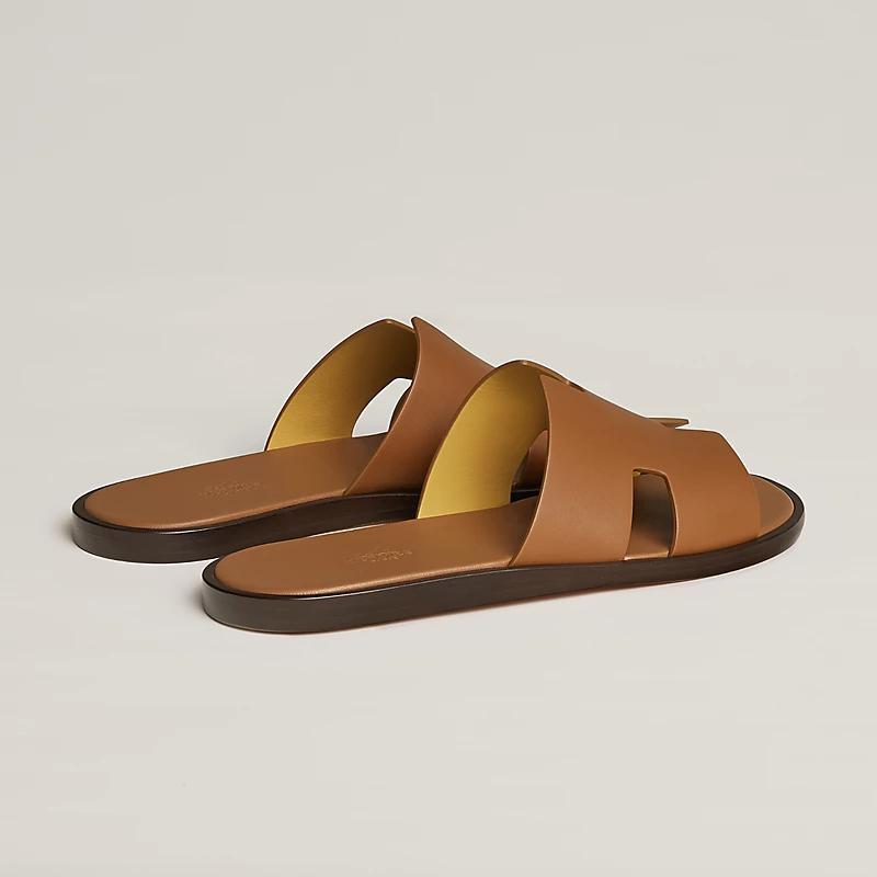 Giày Hermes Izmir Sandal Nam Nâu