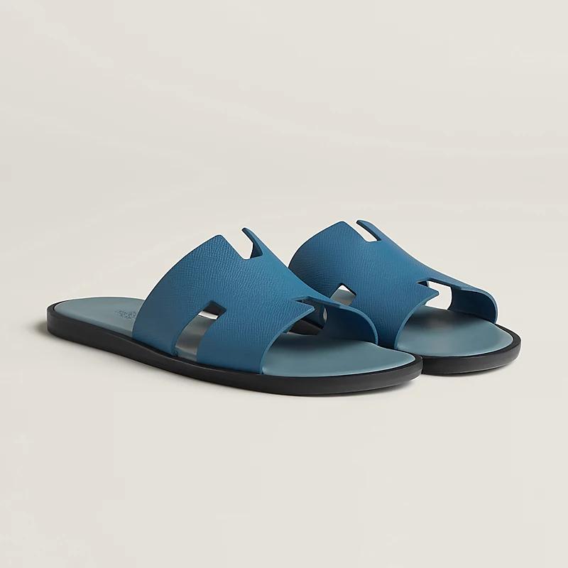 Giày Hermes Izmir Sandal Nam Xanh Dương