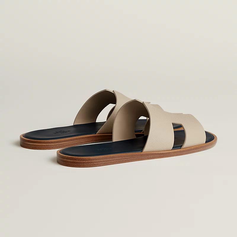 Giày Hermes Izmir Sandal Nam Xanh Navy Be