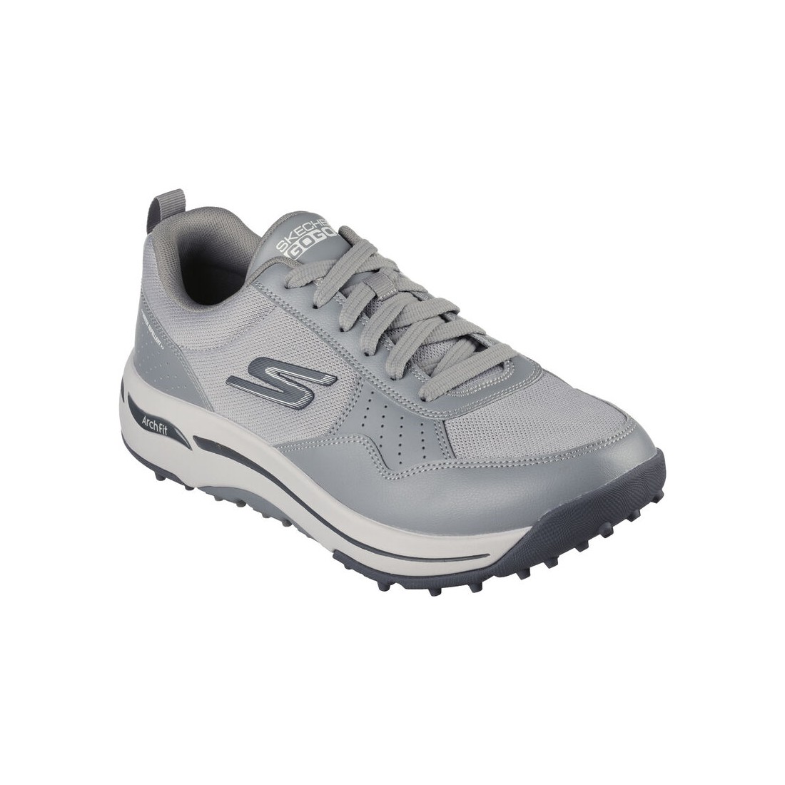 Giày Skechers Go Golf Arch Fit - Line Up Nam Xám