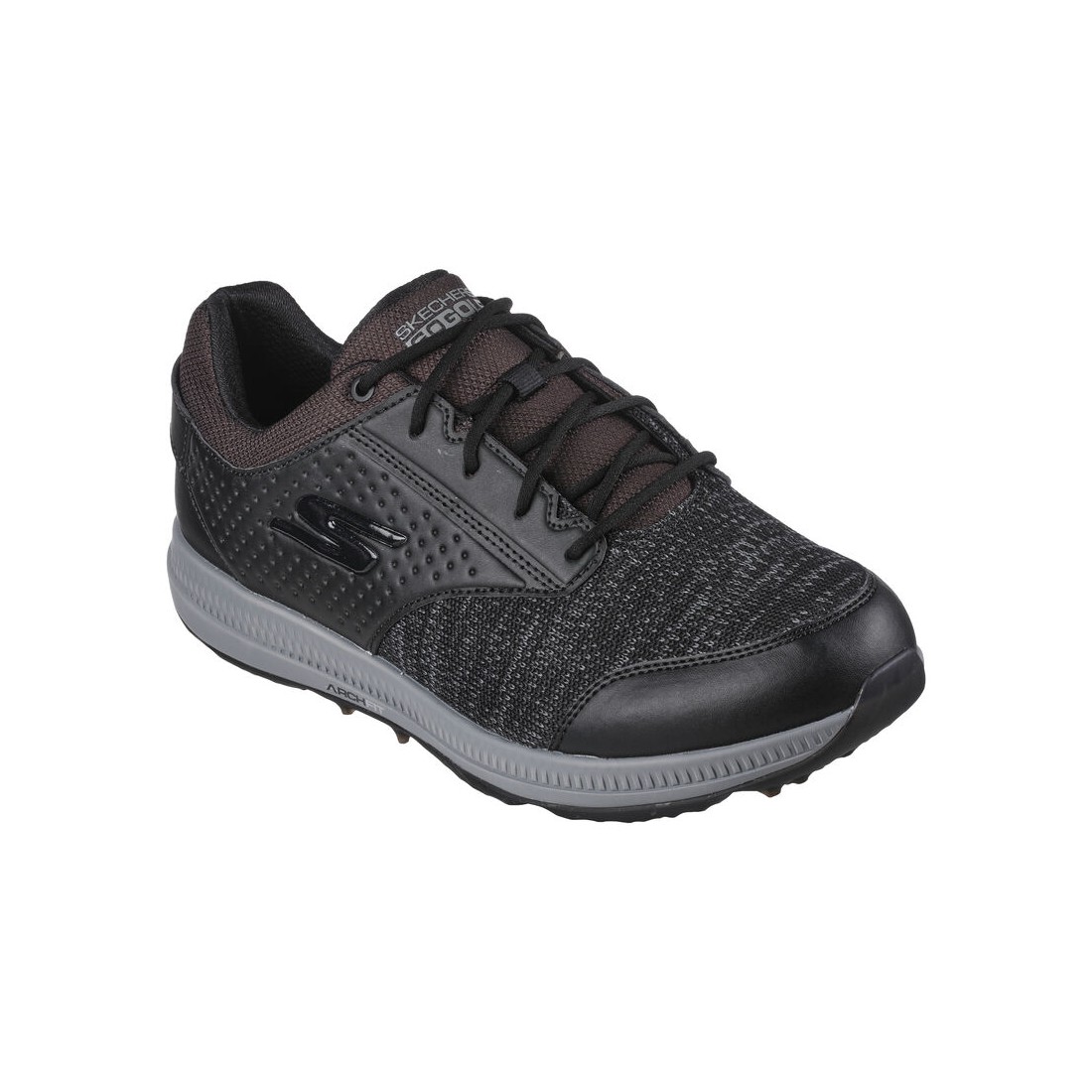 Giày Skechers Arch Fit Go Golf Elite 5 Range Nam Đen