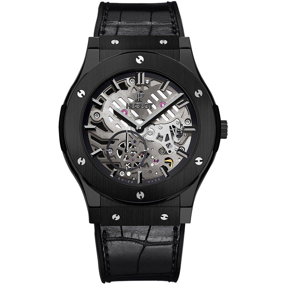 Đồng Hồ Hublot 515.Cm.0140.Lr Classic Fusion Classico Ultra Thin 45Mm Nam Đen