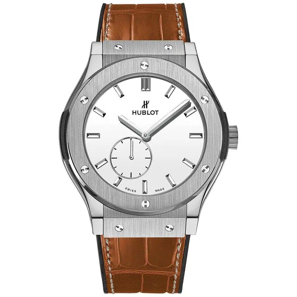 Đồng Hồ Hublot 515.Nx.2210.Lr Classic Fusion Classico Ultra Thin 45Mm Nam Nâu