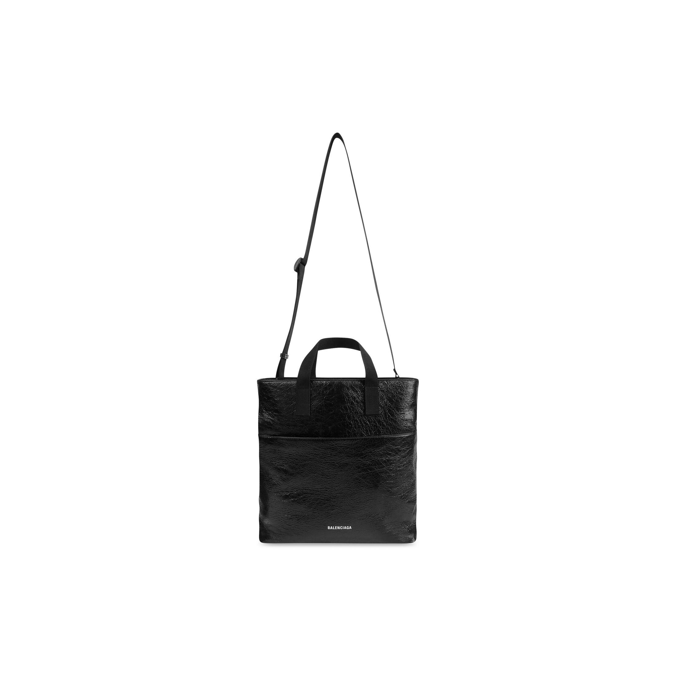 Túi Balenciaga Explorer Tote Bag With Strap Nam Đen