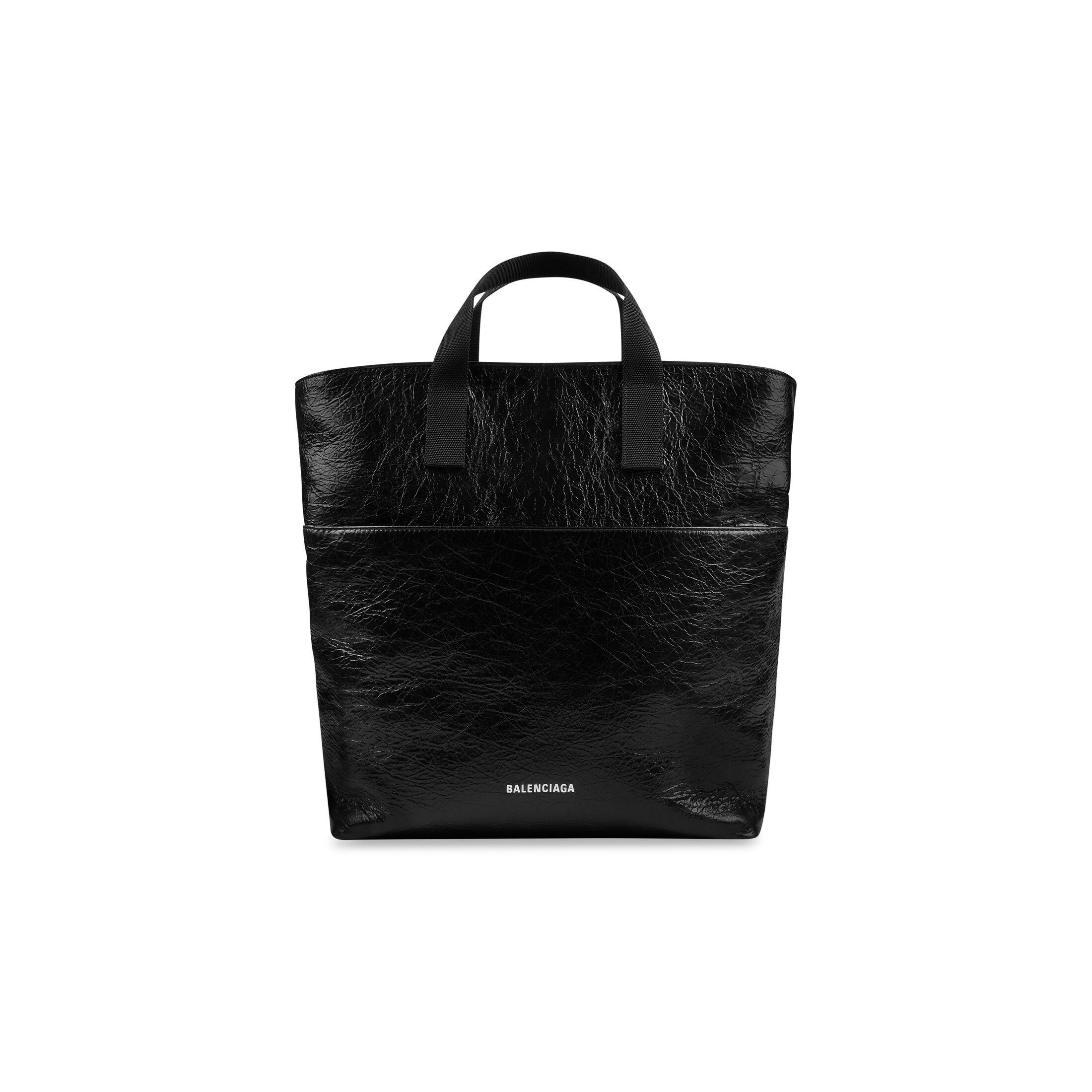 Túi Balenciaga Explorer Tote Bag With Strap Nam Đen