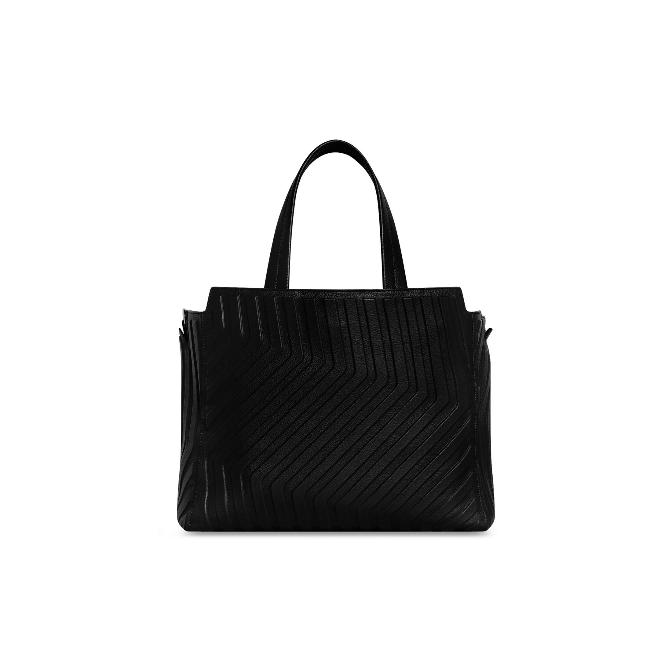 Túi Balenciaga Car Medium East-West Tote Bag Nam Đen