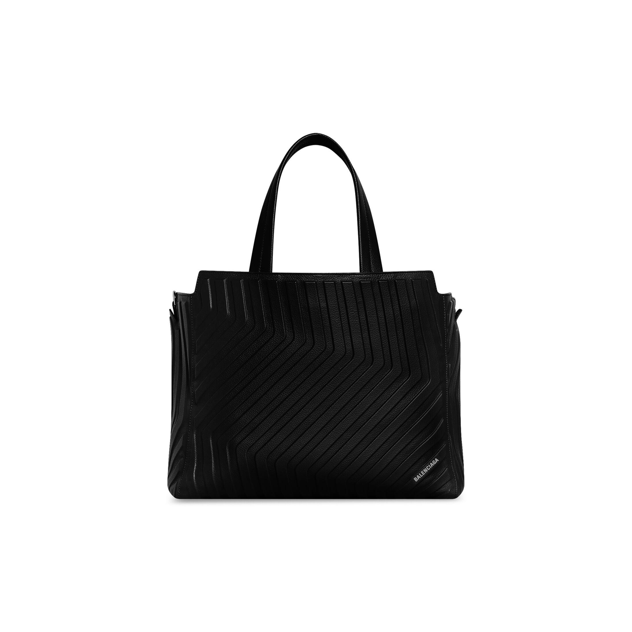 Túi Balenciaga Car Medium East-West Tote Bag Nam Đen