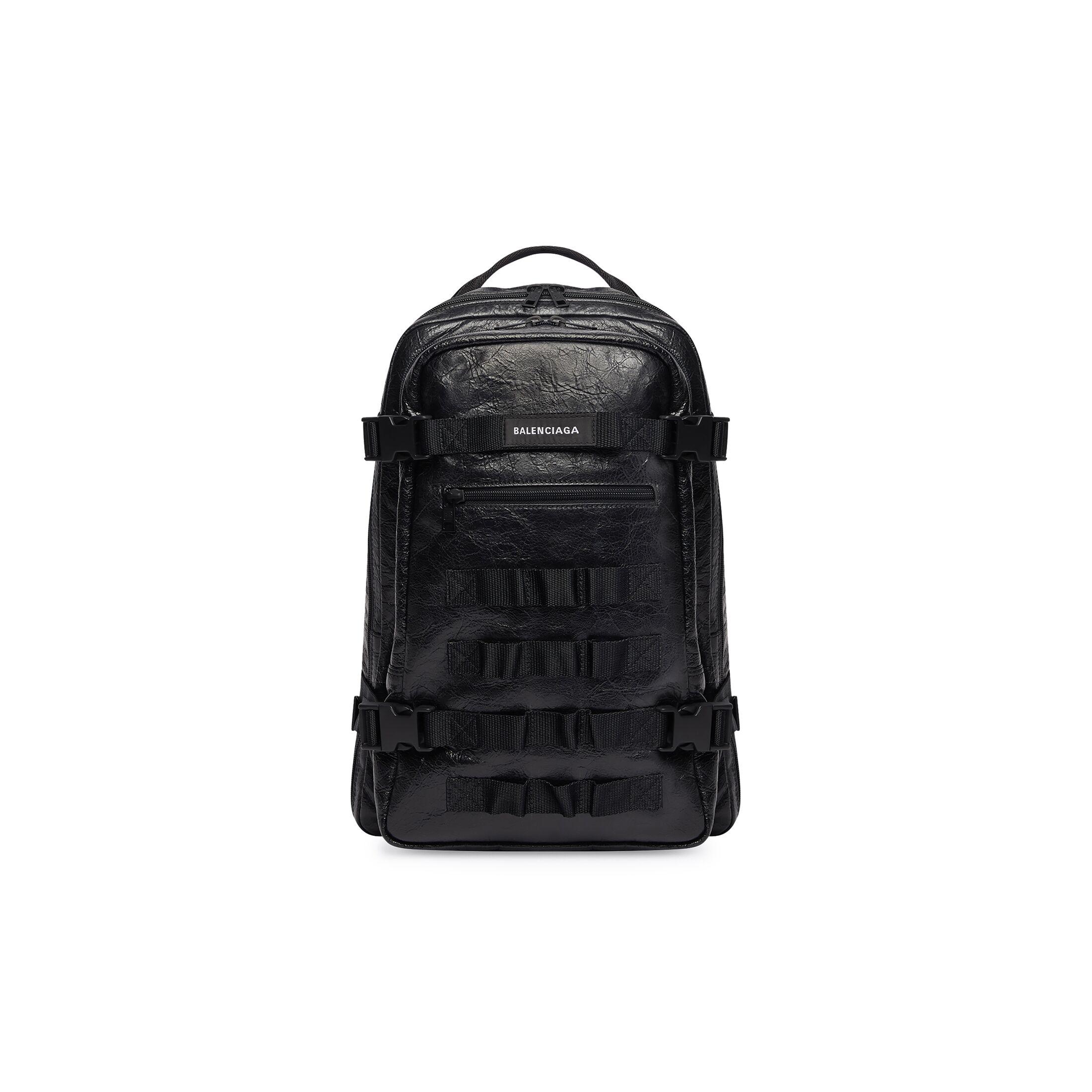 Túi Balenciaga Army Small Backpack Nam Đen