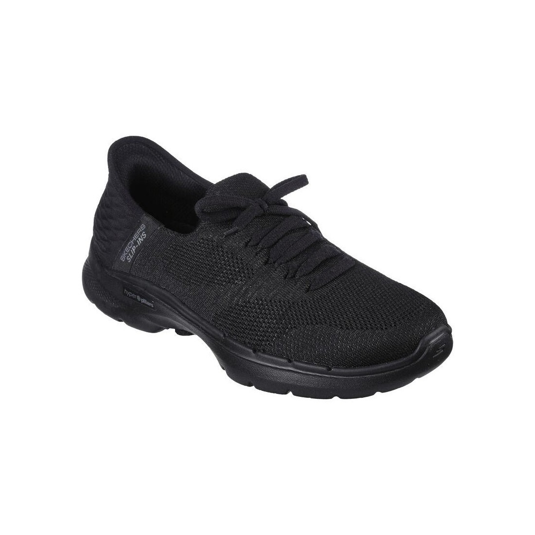 Giày Skechers Slip-Ins: Go Walk 6 - Lovely Day Nữ Đen