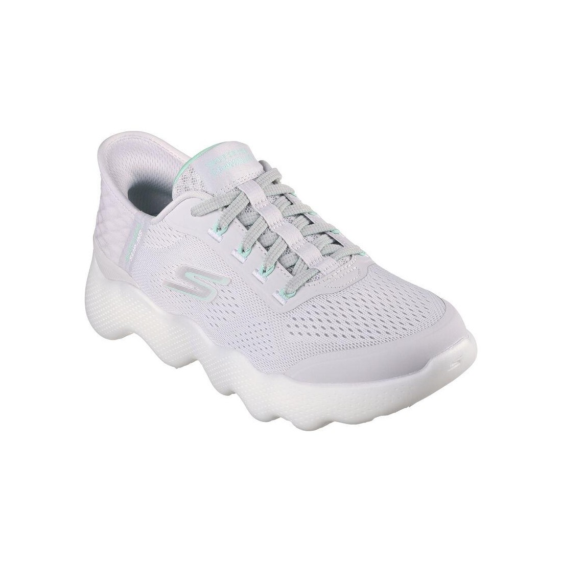 Giày Skechers Slip-Ins: Go Walk Massage Fit Nữ Xám