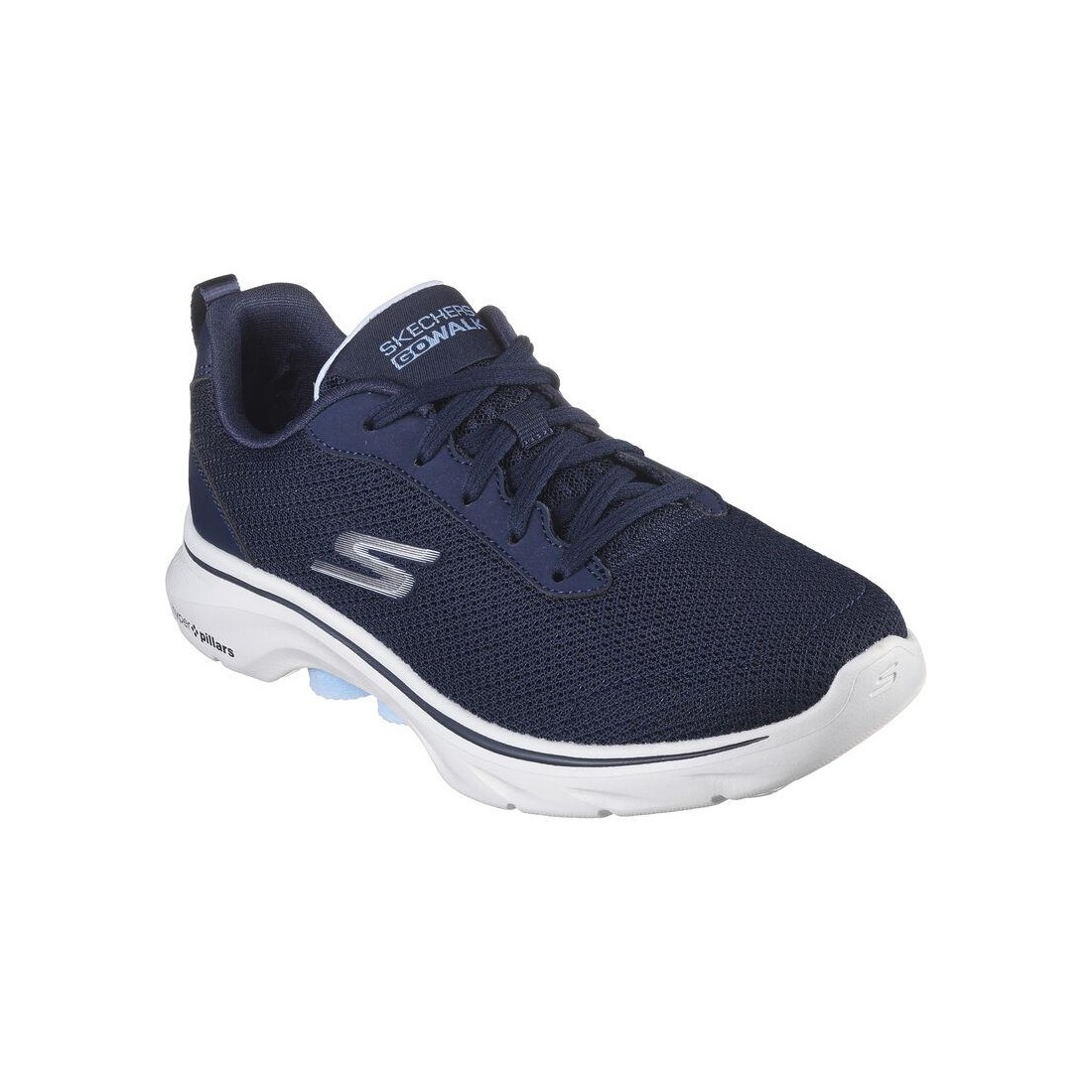 Giày Skechers Go Walk 7 - Clear Path Nữ Xanh Navy