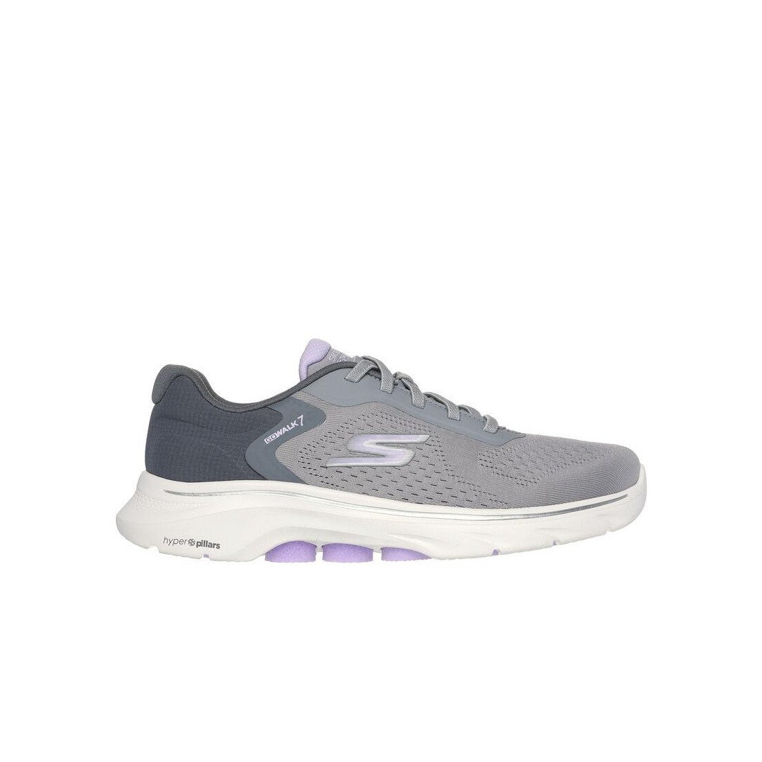 Giày Skechers Go Walk 7 - Cosmic Waves Nữ Xám