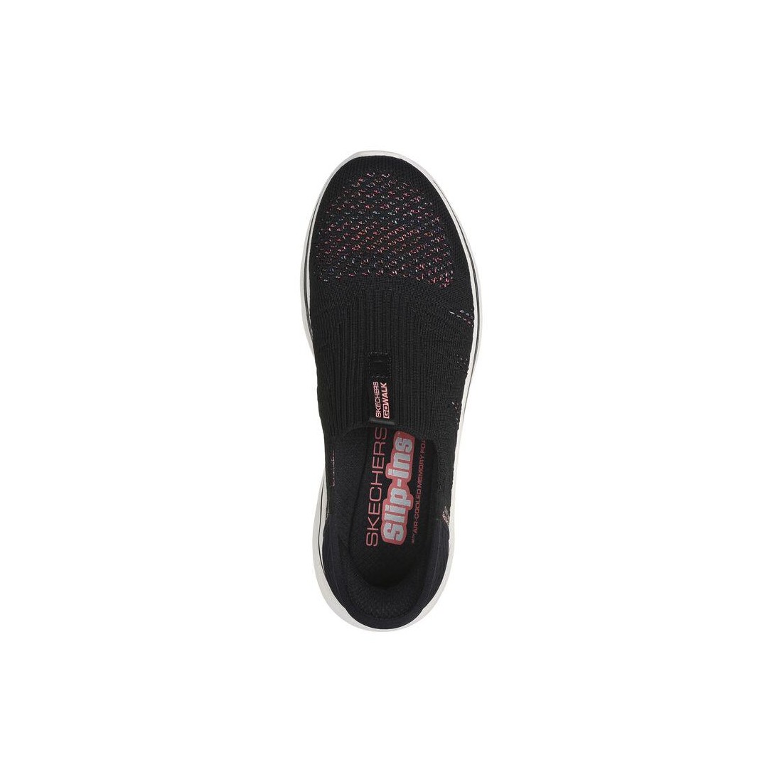 Giày Skechers Slip-Ins: Go Walk 7 - City Lights Nữ Đen