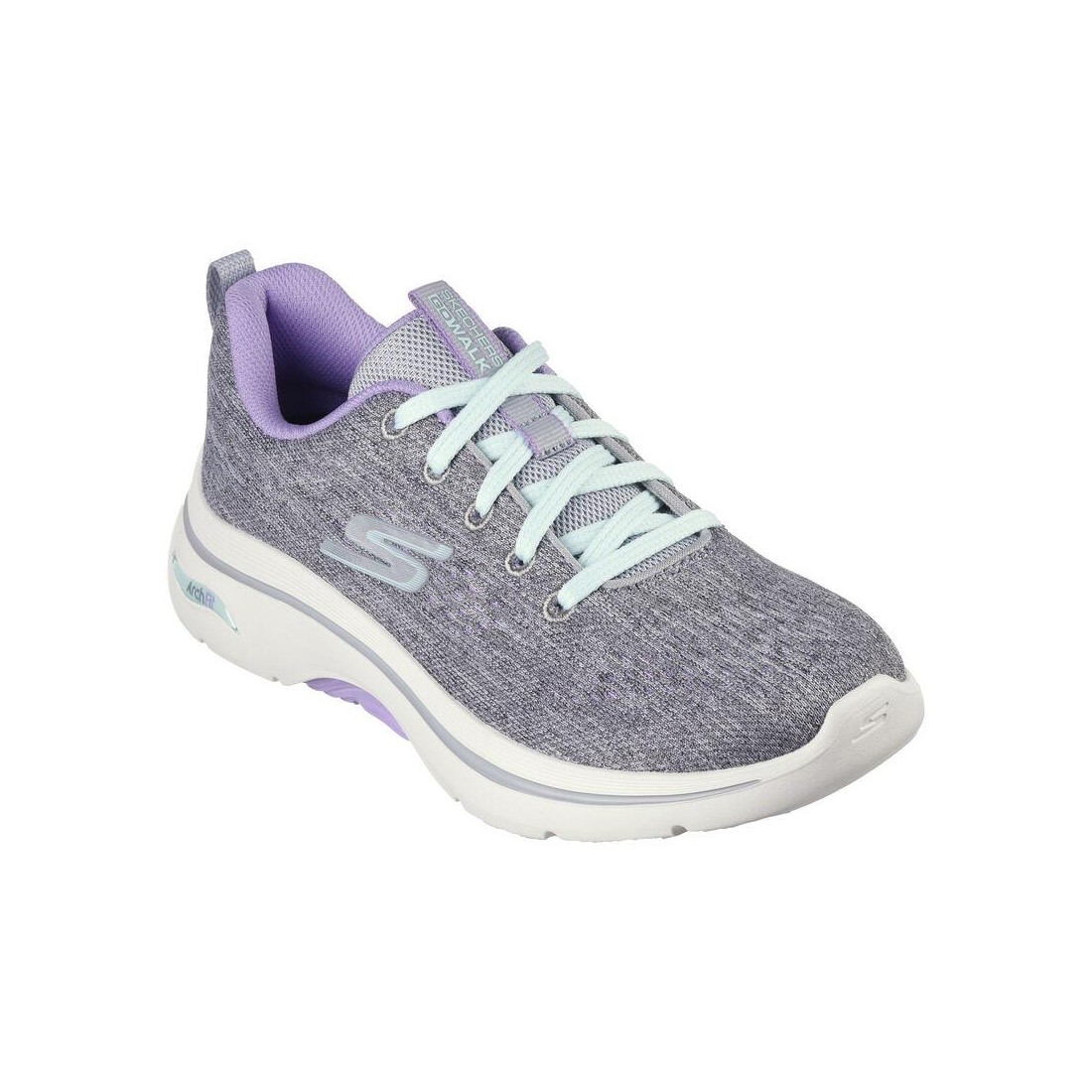 Giày Skechers Go Walk Arch Fit 2.0 - Vivid Sunset Nữ Xám