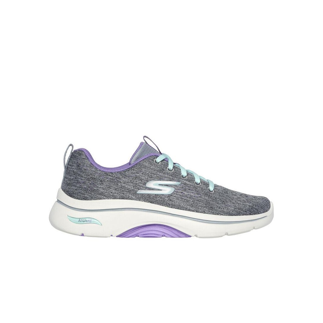 Giày Skechers Go Walk Arch Fit 2.0 - Vivid Sunset Nữ Xám