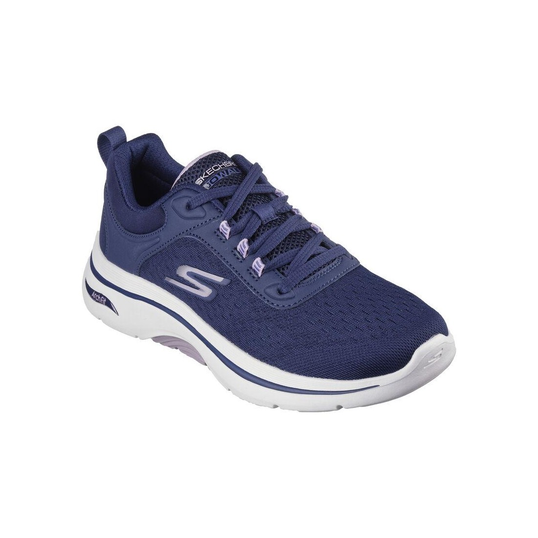 Giày Skechers Go Walk Arch Fit 2.0 - Balin Nữ Xanh Navy