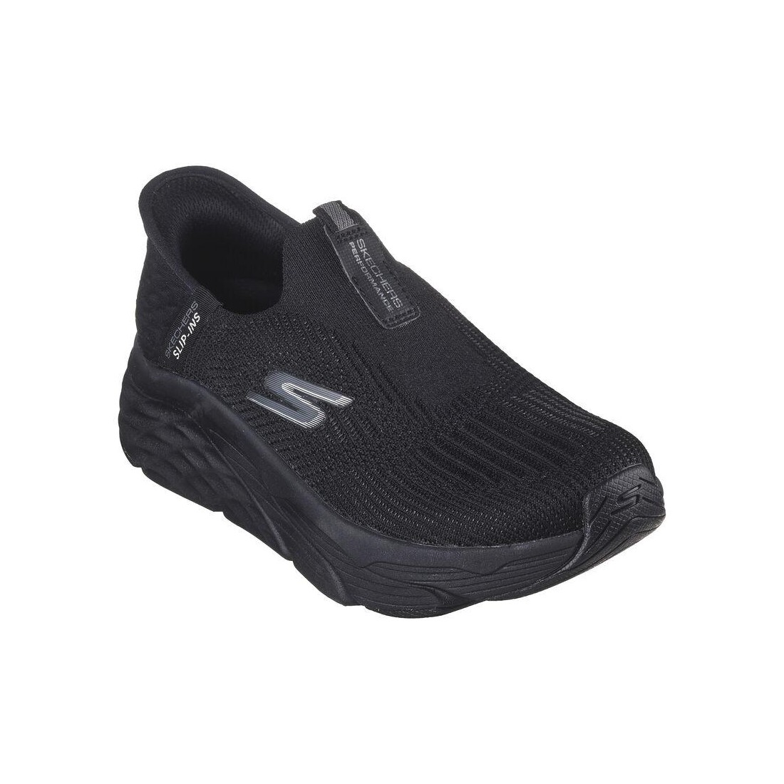 Giày Skechers Slip-Ins: Max Cushioning - Smooth Nữ Đen