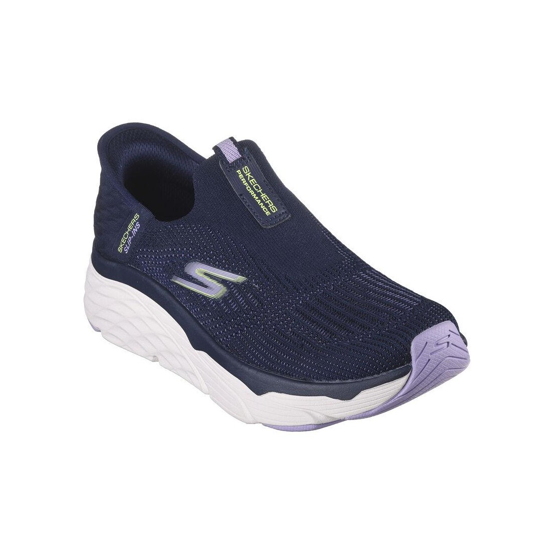 Giày Skechers Slip-Ins: Max Cushioning - Smooth Nữ Xanh Navy