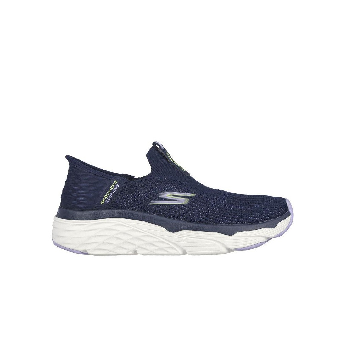 Giày Skechers Slip-Ins: Max Cushioning - Smooth Nữ Xanh Navy