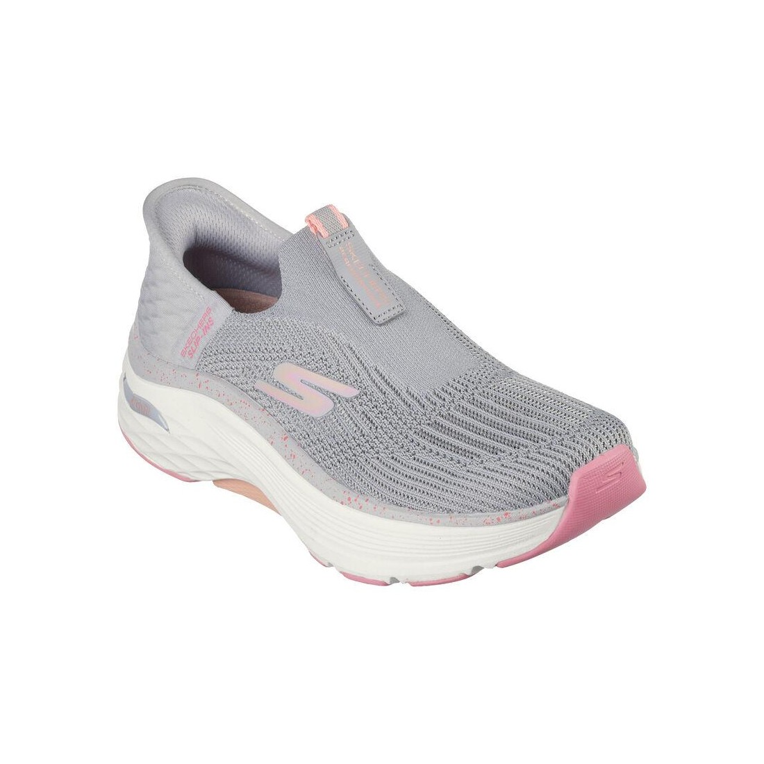 Giày Skechers Slip-Ins Max Cushioning Af - Fluidity Nữ Xám Hồng