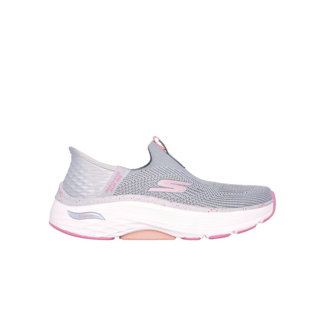 Giày Skechers Slip-Ins Max Cushioning Af - Fluidity Nữ Xám Hồng