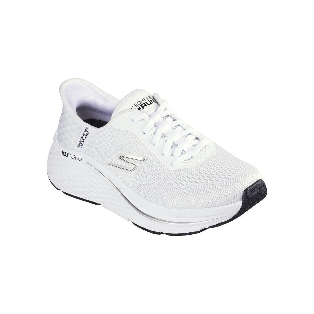 Giày Skechers Slip-Ins: Max Cushioning Elite - Vanish Nữ Trắng