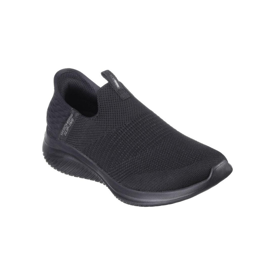 Giày Skechers Slip-Ins: Ultra Flex 3.0 - Cozy Streak Nữ Đen