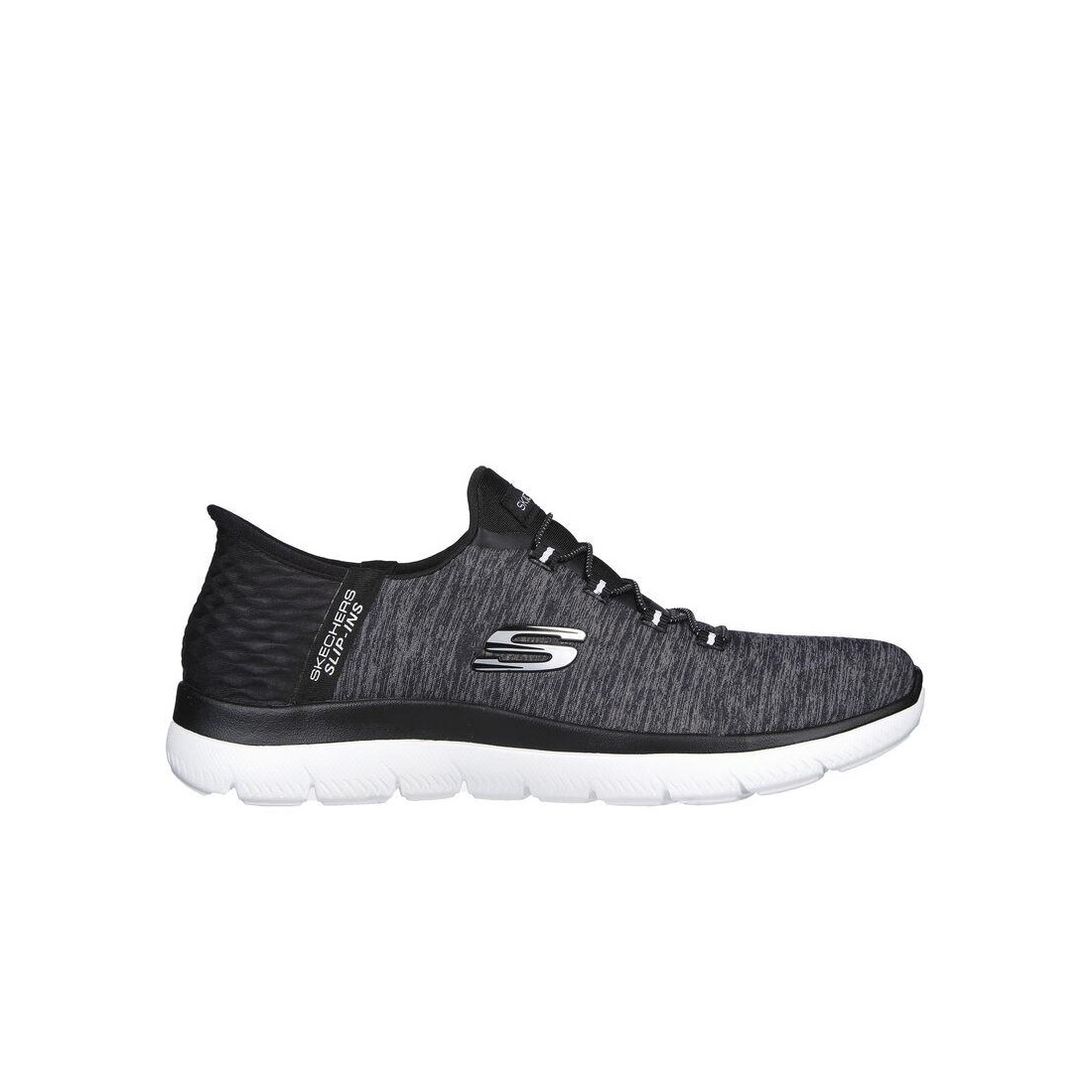 Giày Skechers Slip-Ins: Summits - Dazzling Haze Nữ Đen