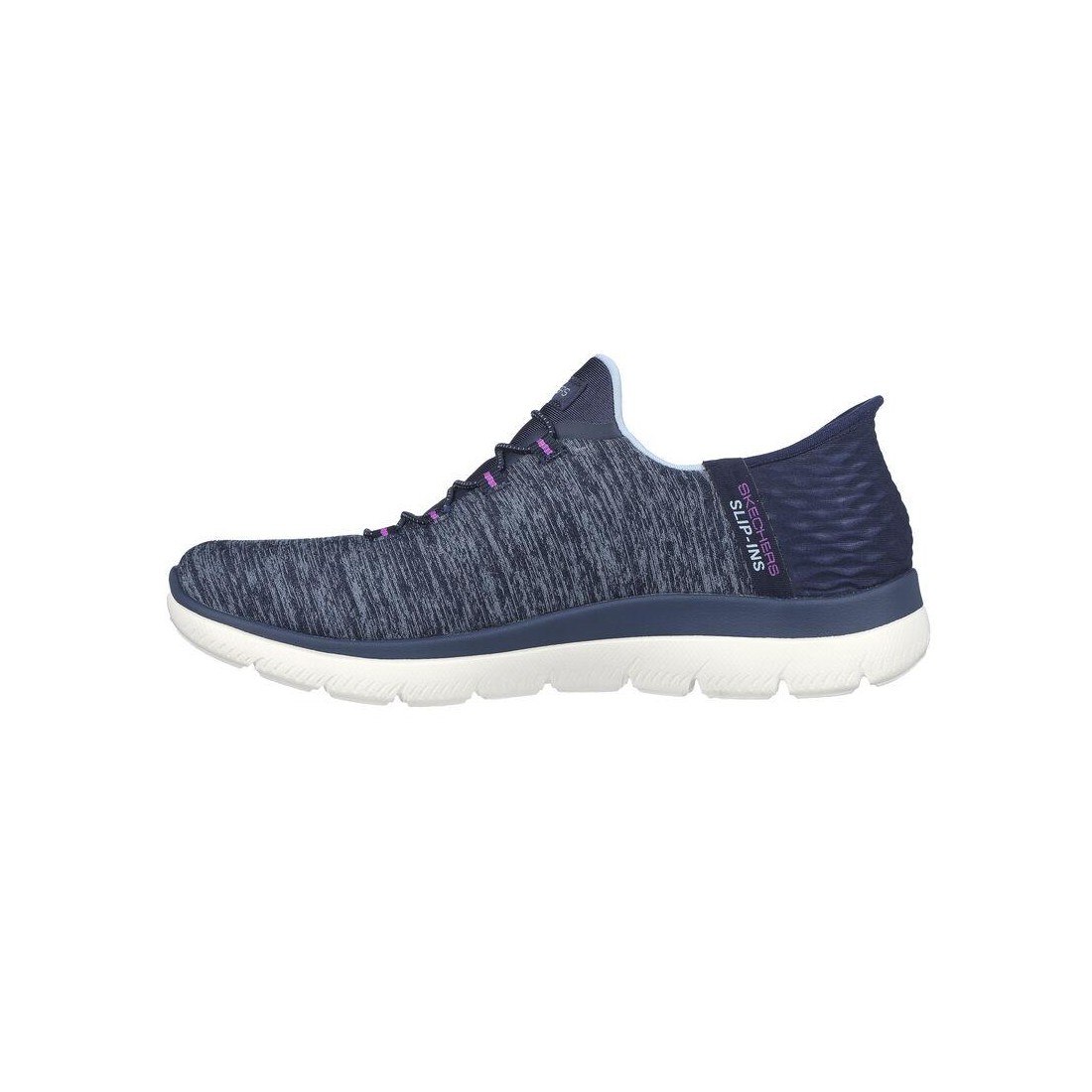 Giày Skechers Slip-Ins: Summits - Dazzling Haze Nữ Xanh Navy