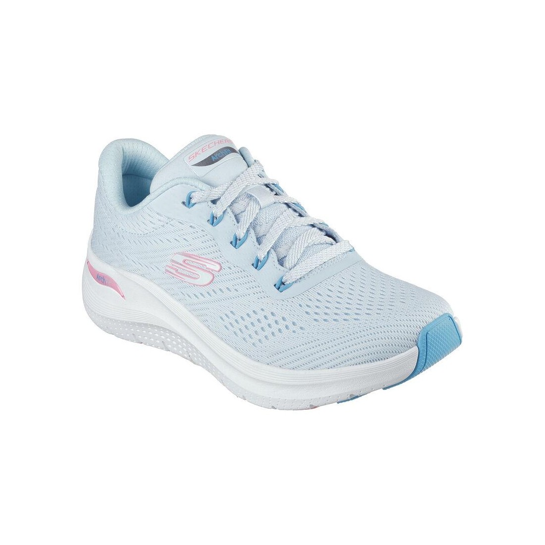 Giày Skechers Arch Fit 2.0 - Big League Nữ Xanh Dương Nhạt