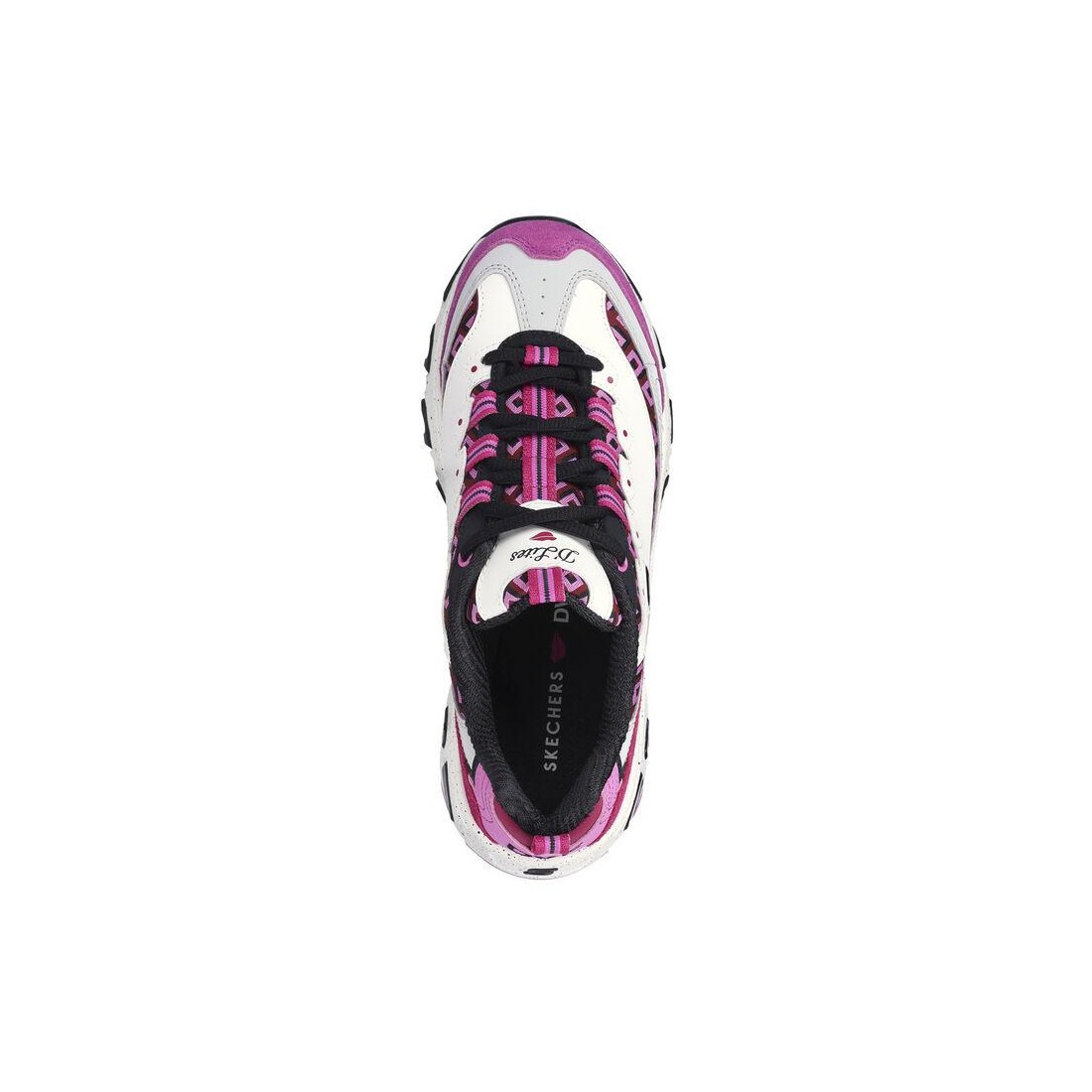 Giày Skechers Dvf: D'Lites - Cube Climb Nữ Hồng Trắng